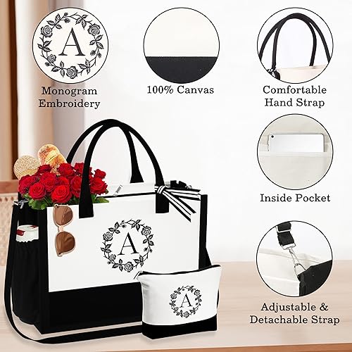 Miniatura 2 de Bolsa de mano, regalos para el día de San Valentín para ella, regalos de cumpleaños únicos para mujeres, esposa, mamá, bolsa de playa, bolsa de