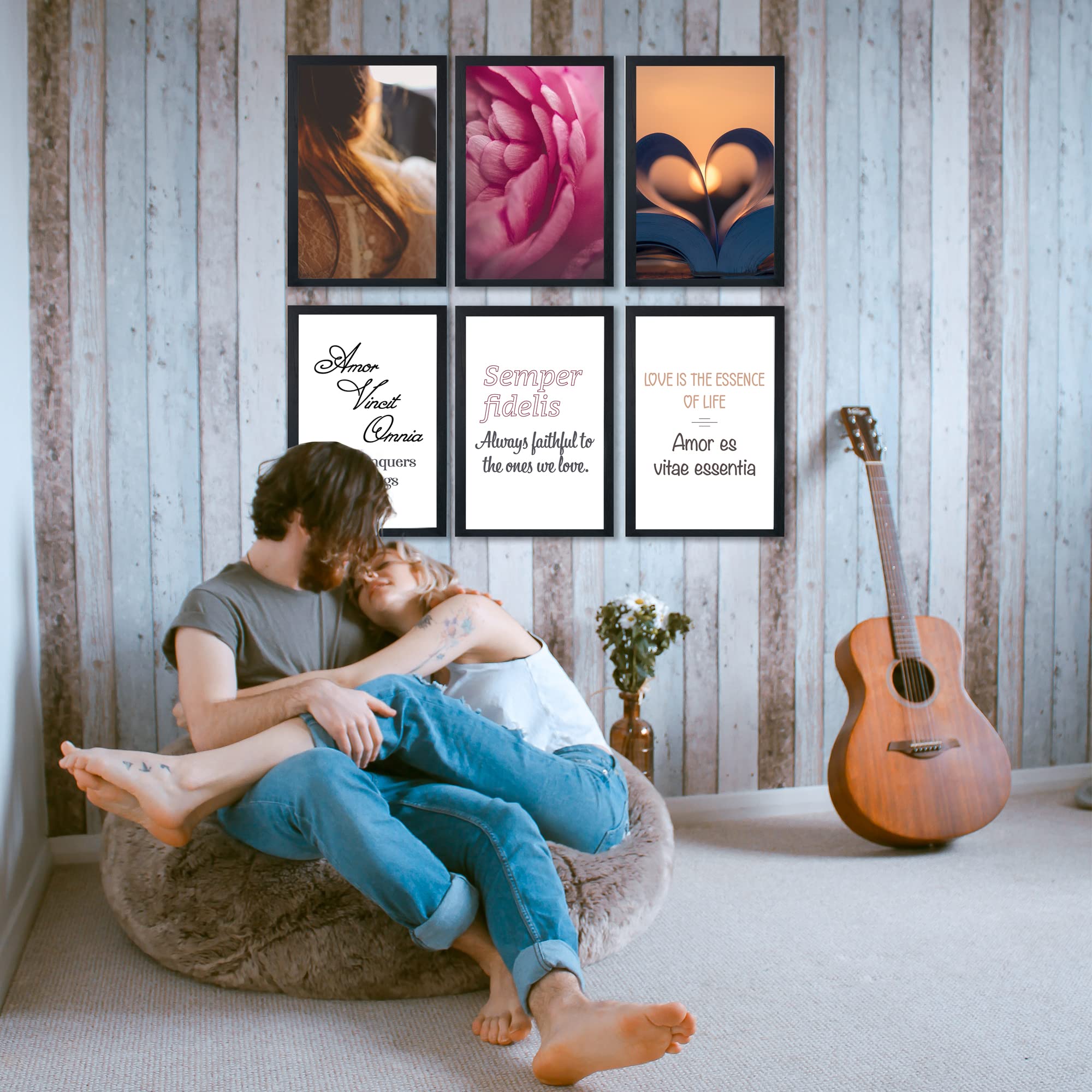 Snapklik.com : Throwbacktraits Set Of 6 Inspirational Wall Art