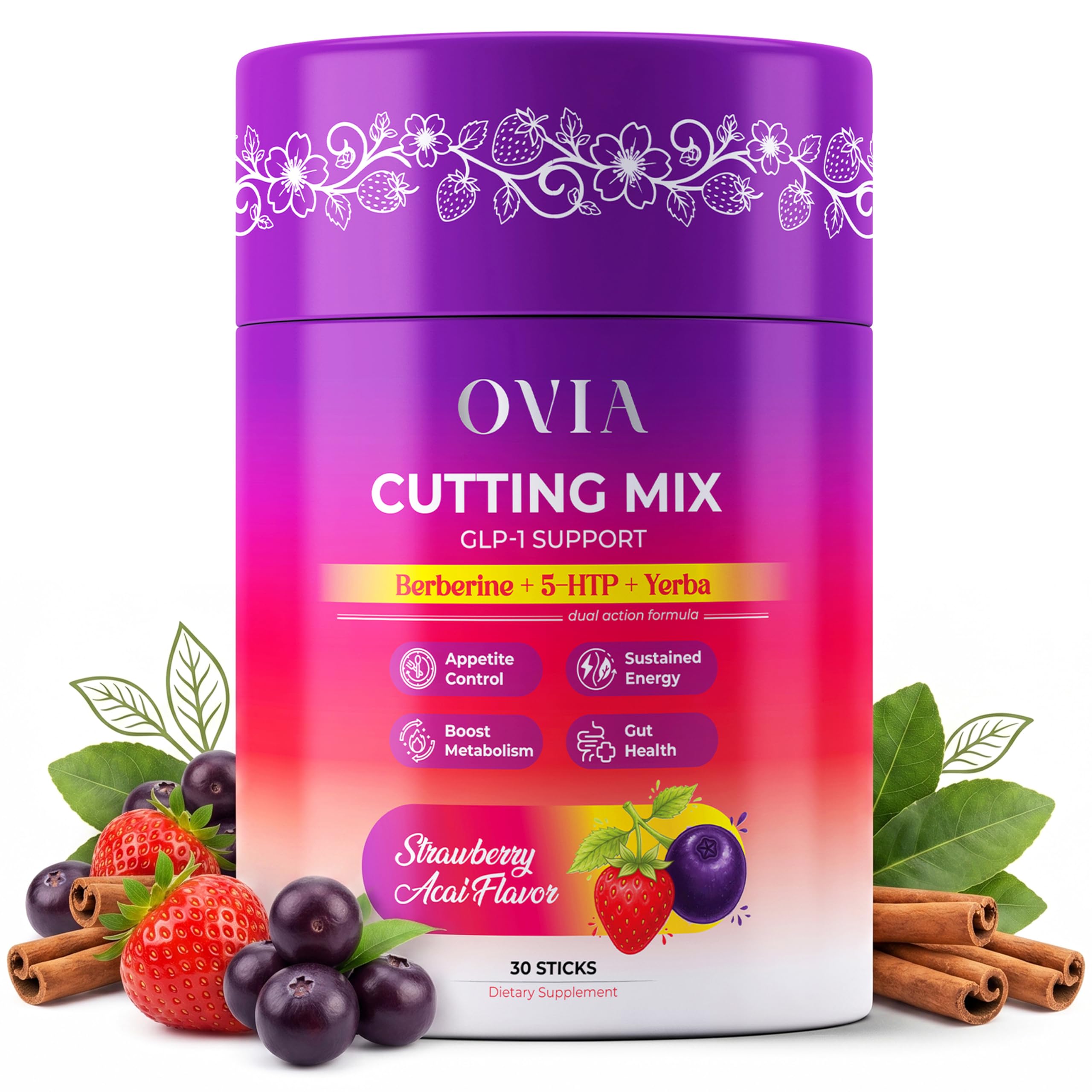 OVIA Cutting Mix Strawberry Acai