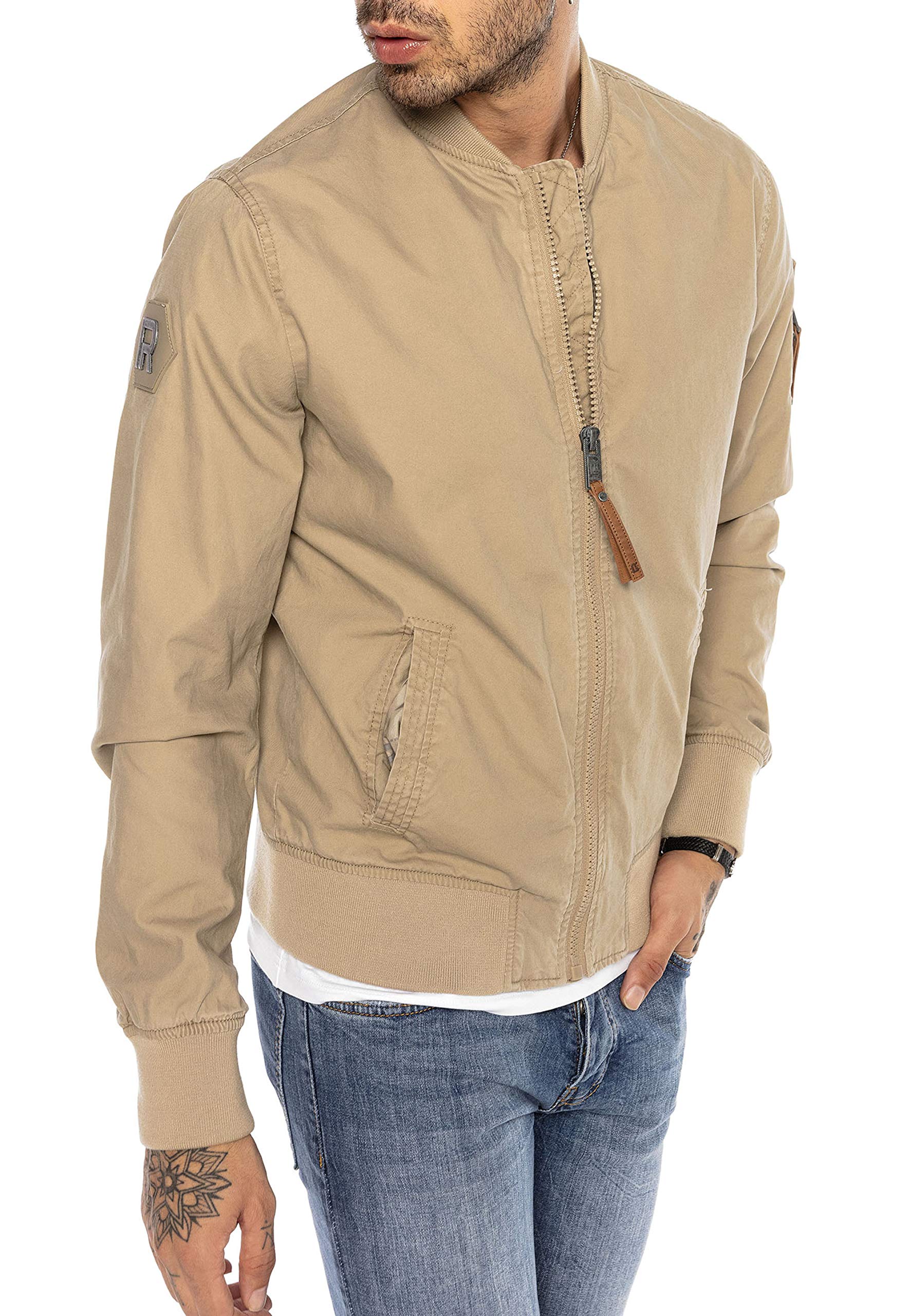 Redbridge Zeitlose Blouson Jacke in modischen Farben Übergangsjacke mit klassischem Schnitt