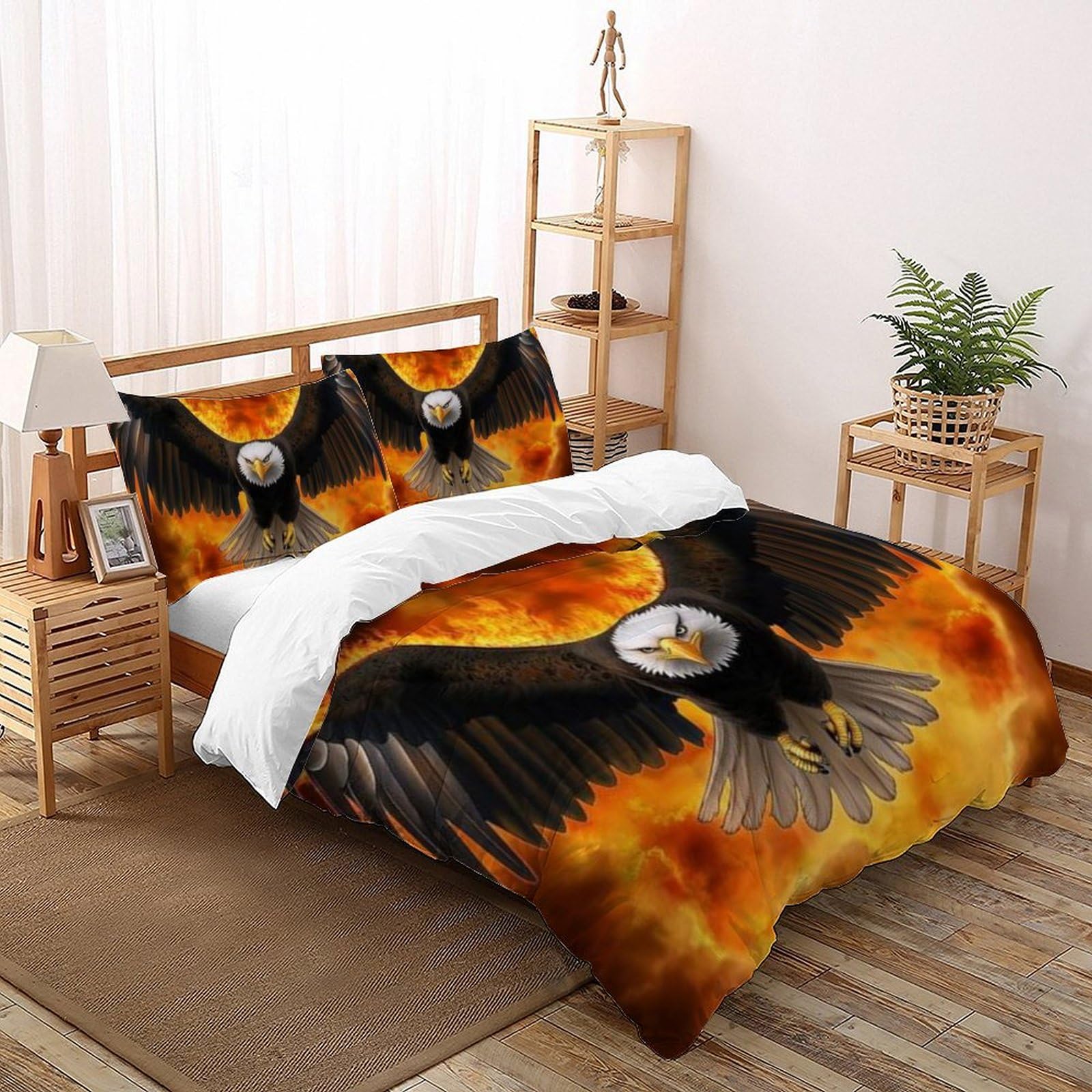 Housse de couette 260x220 animaux 3D pour transformer la chambre des enfants