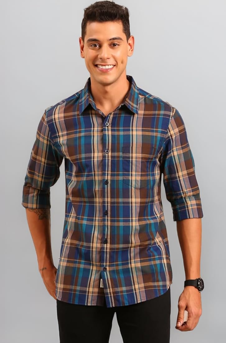 その他 TEN CHECK SHIRT XL BROWN TEN CHECK SHIRT XL BROWN
