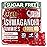Ashwagandha Gummies for Women & Men - Natural Calm Gummies with Ashwagandha Root Extract Vitamin C Zinc - Ashwagandha Herbal Supplement for Sleep Stress Balance - 60 Vegan Sugar Free Chews