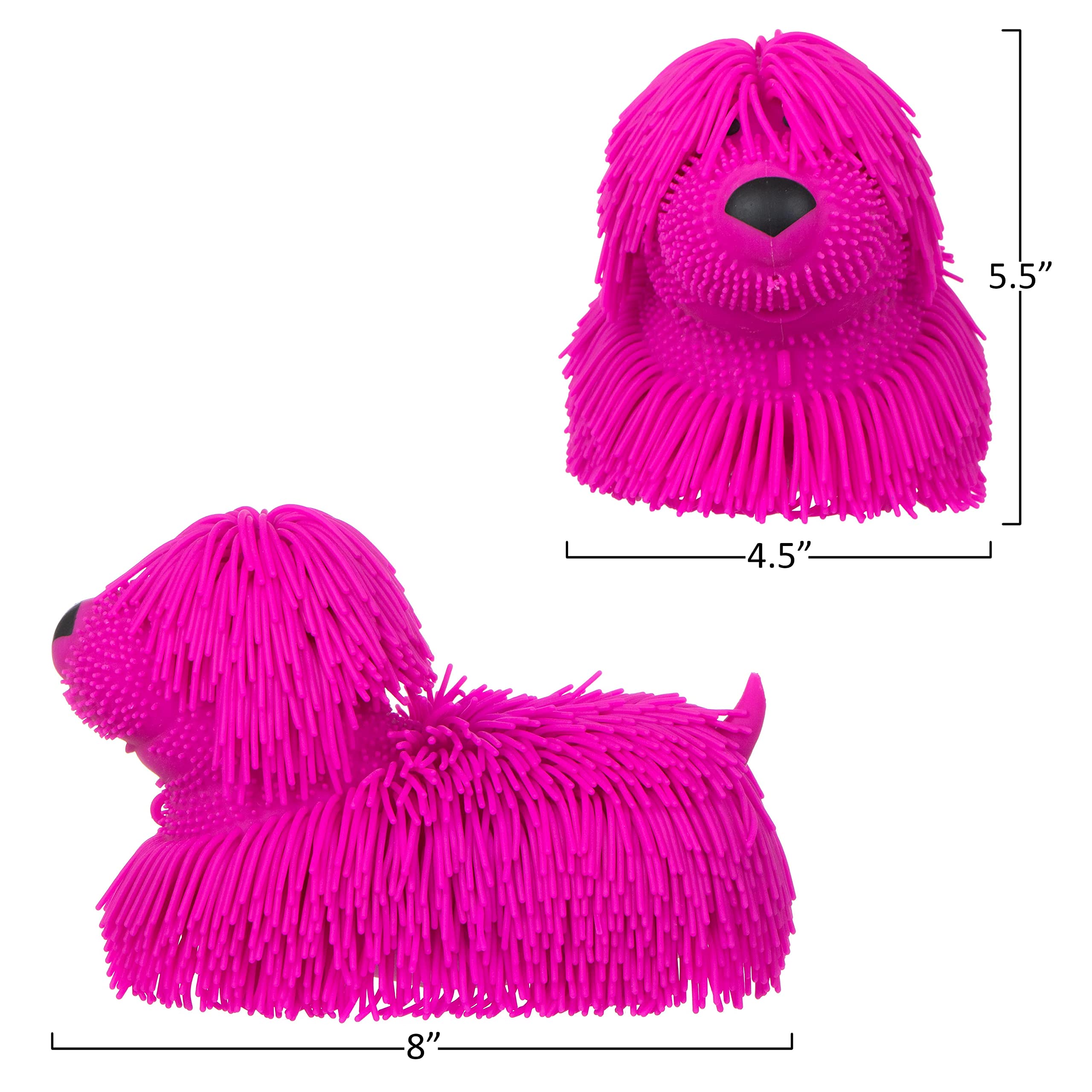 Expressions 1pc Shaggy Dog Squeeze Toy - Squishy Pet Dog - Novelty
