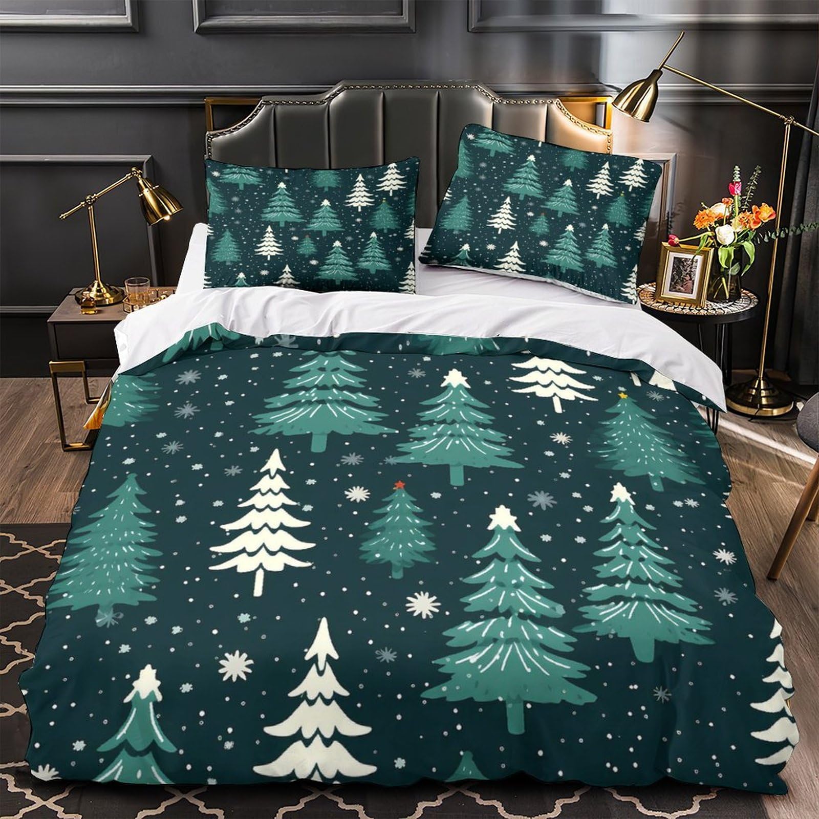 Housse de couette 220x240 respirante et douce avec fermeture éclair