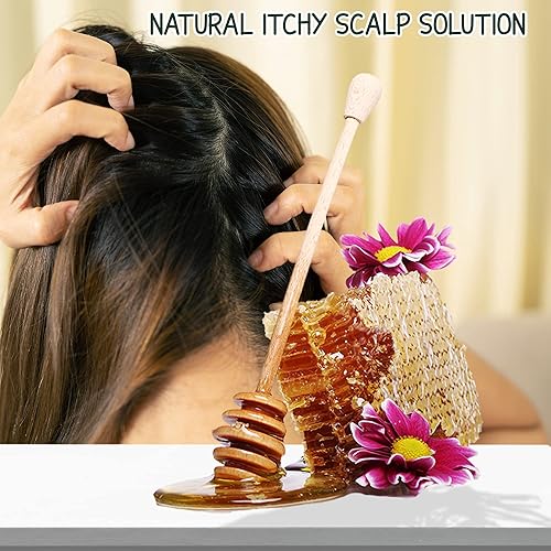 Miniatura 2 de Honey-Bee Propolis Shampoo - Fortalece el cabello, promueve el crecimiento, elimina la caspa - Alivia el cuero cabelludo, detiene la picazón - 6.8