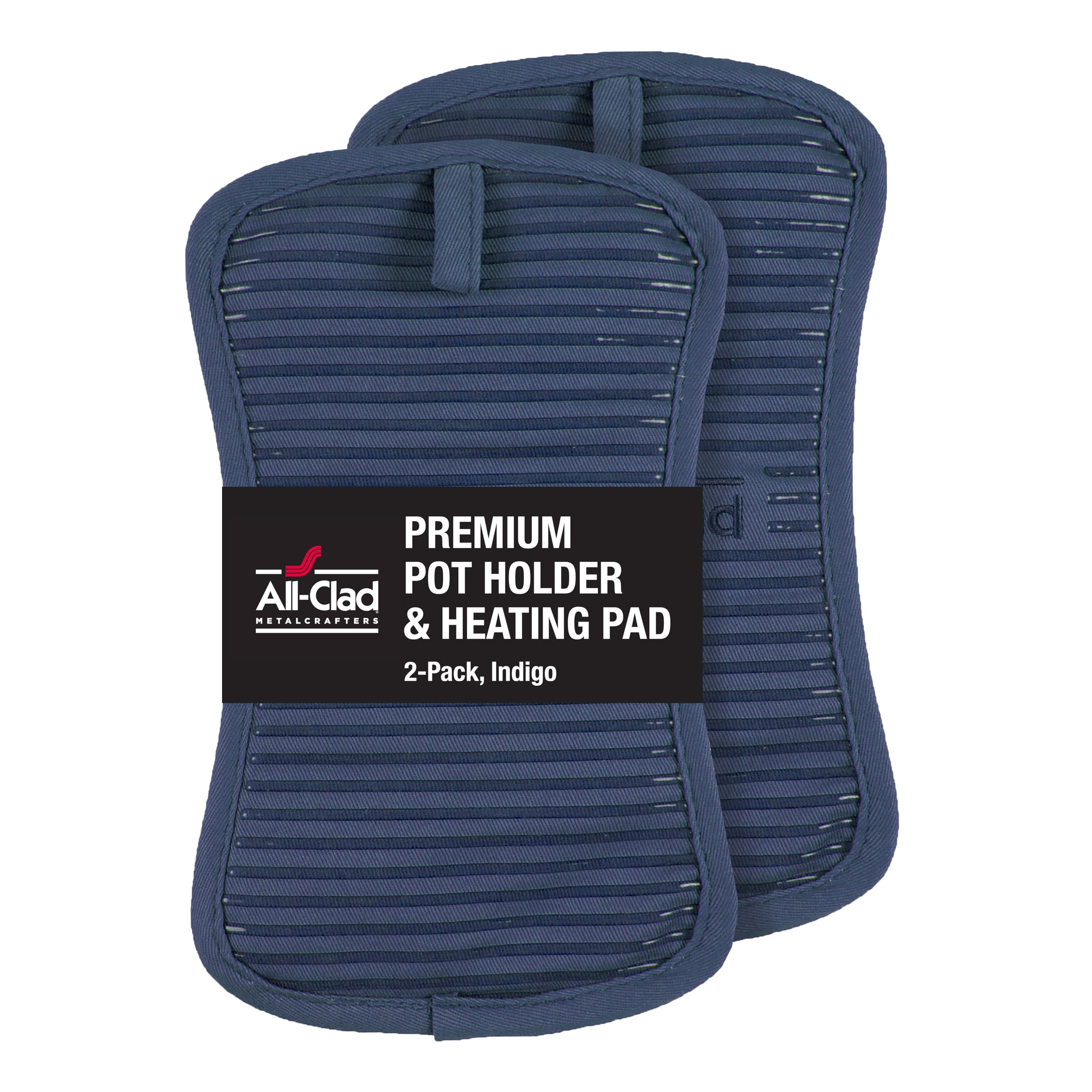 All-Clad Premium Pot Holder, 2-Pack, Indigo