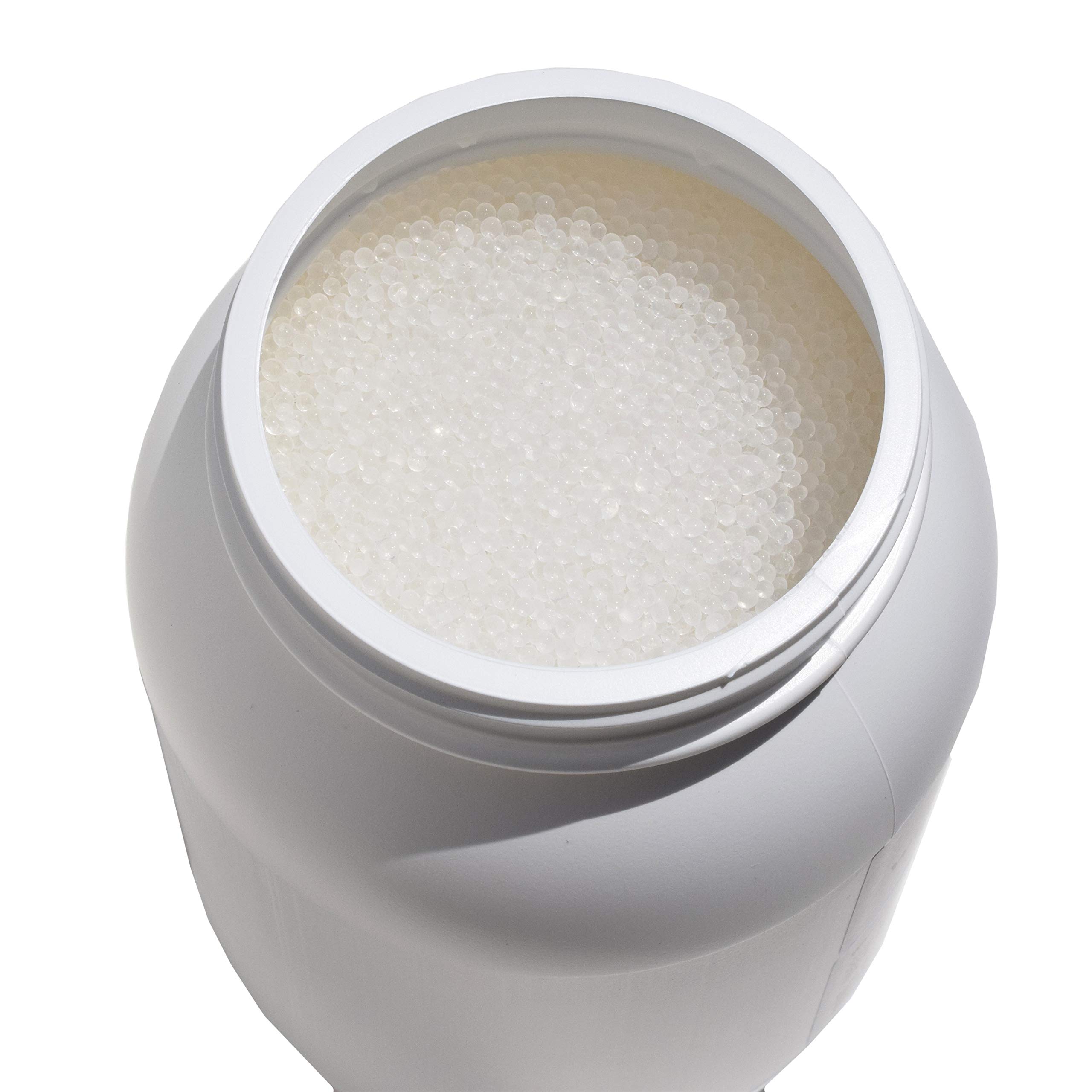 Dry & Dry 5 LB Premium Pure & Safe White Silica Gel Desiccant Beads(Industry Standard 2-4 mm) - Rechargeable Silica Beads