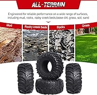 Vista 6 de HobbyPark Neumáticos de barro 2.2 para ruedas de barro 2.2 Beadlock para Traxxas TRX4 Axial SCX10 II III Redcat Gen8 Gen7 Everest 10 Rock Crawling
