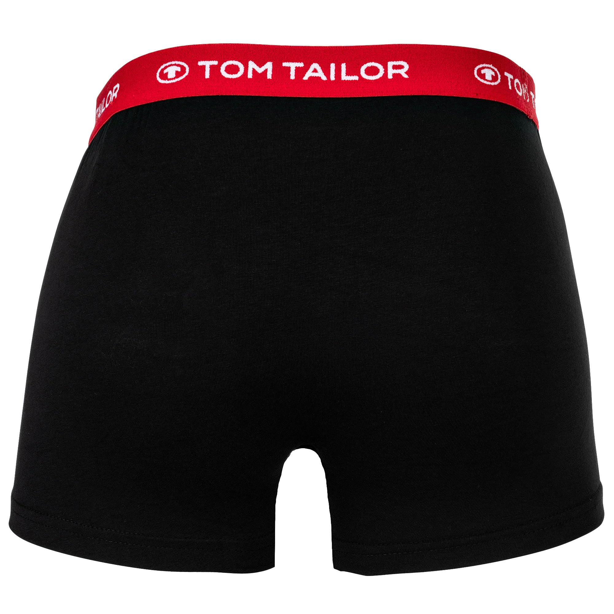 TOM TAILOR Boxer da uomo, confezione da 5 pezzi, biancheria intima in cotone con elastico, pantaloni a fianca/trunks con elastico in vita, comodi mutande da uomo, confezione multipla