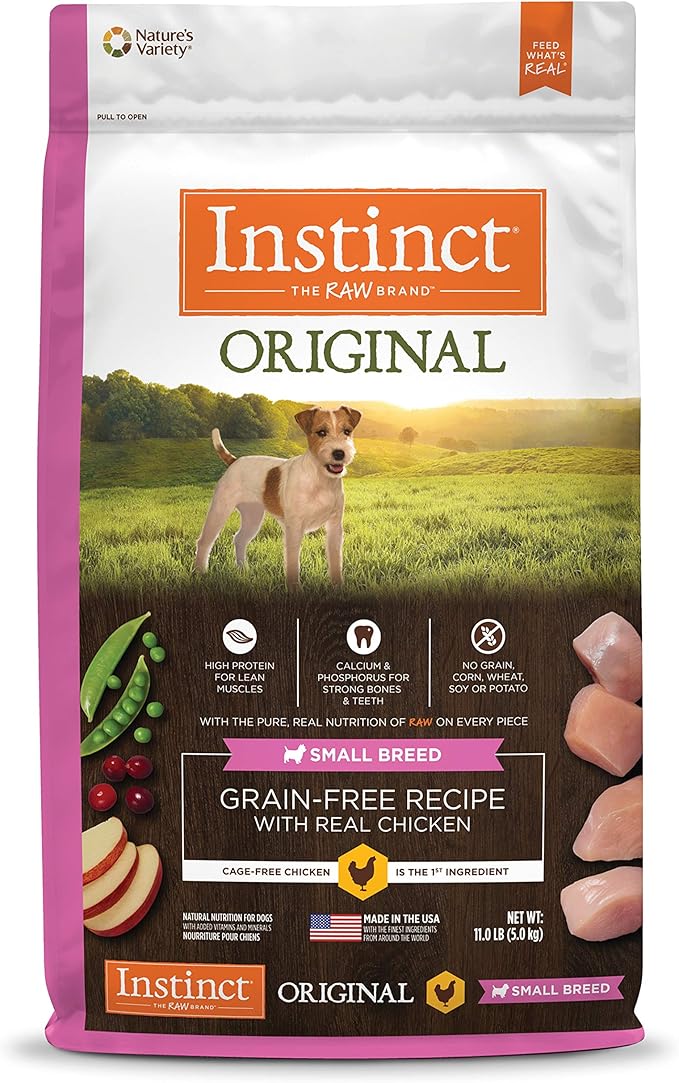 Instinct Small Breed Dry Dog Food, Original Real Chicken