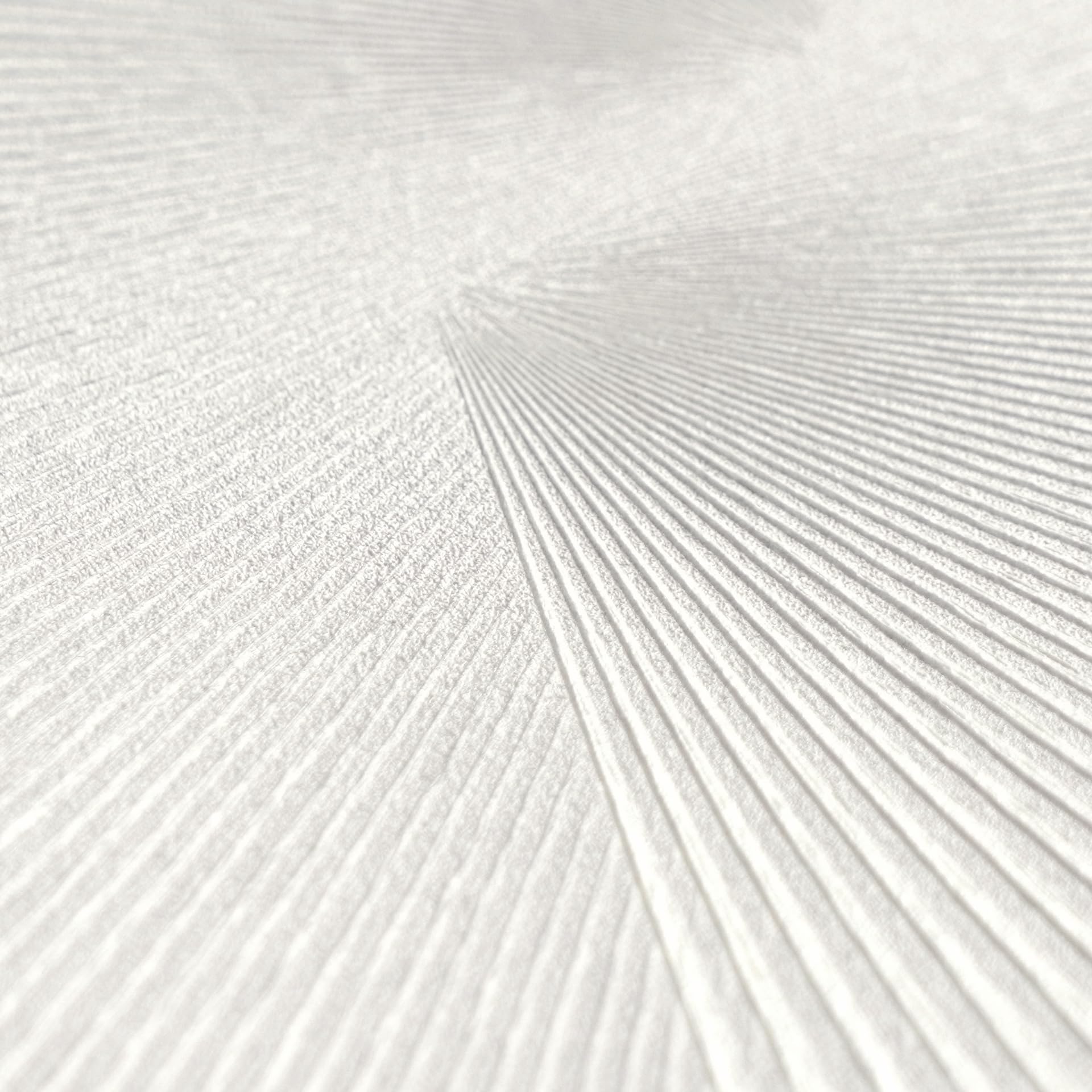 A.S. Création Carta da parati rombi 3D – grigio, bianco – 10,05 x 0,53 m