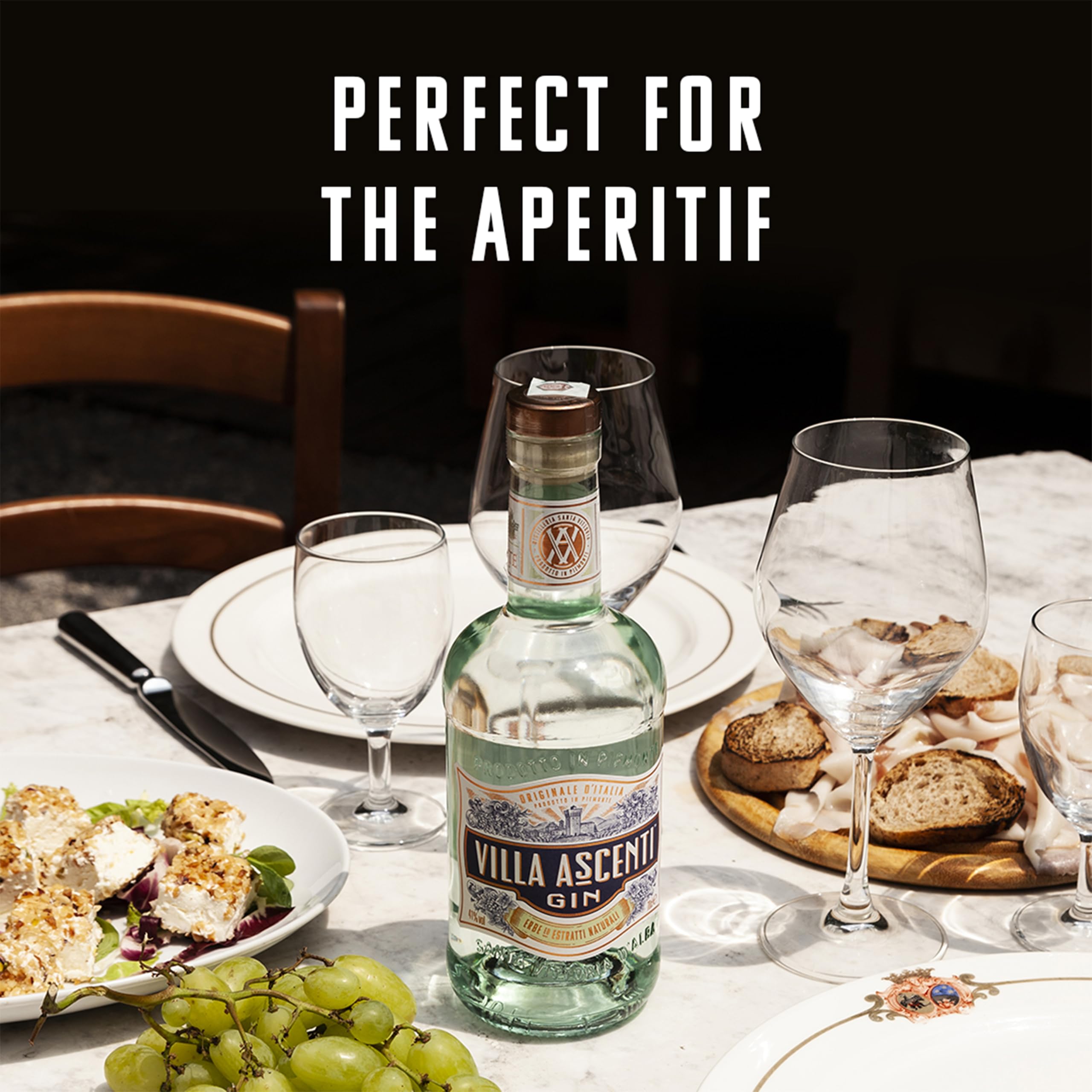 Villa Ascenti, ginebra italiana de elaboración artesanal, 700 ml