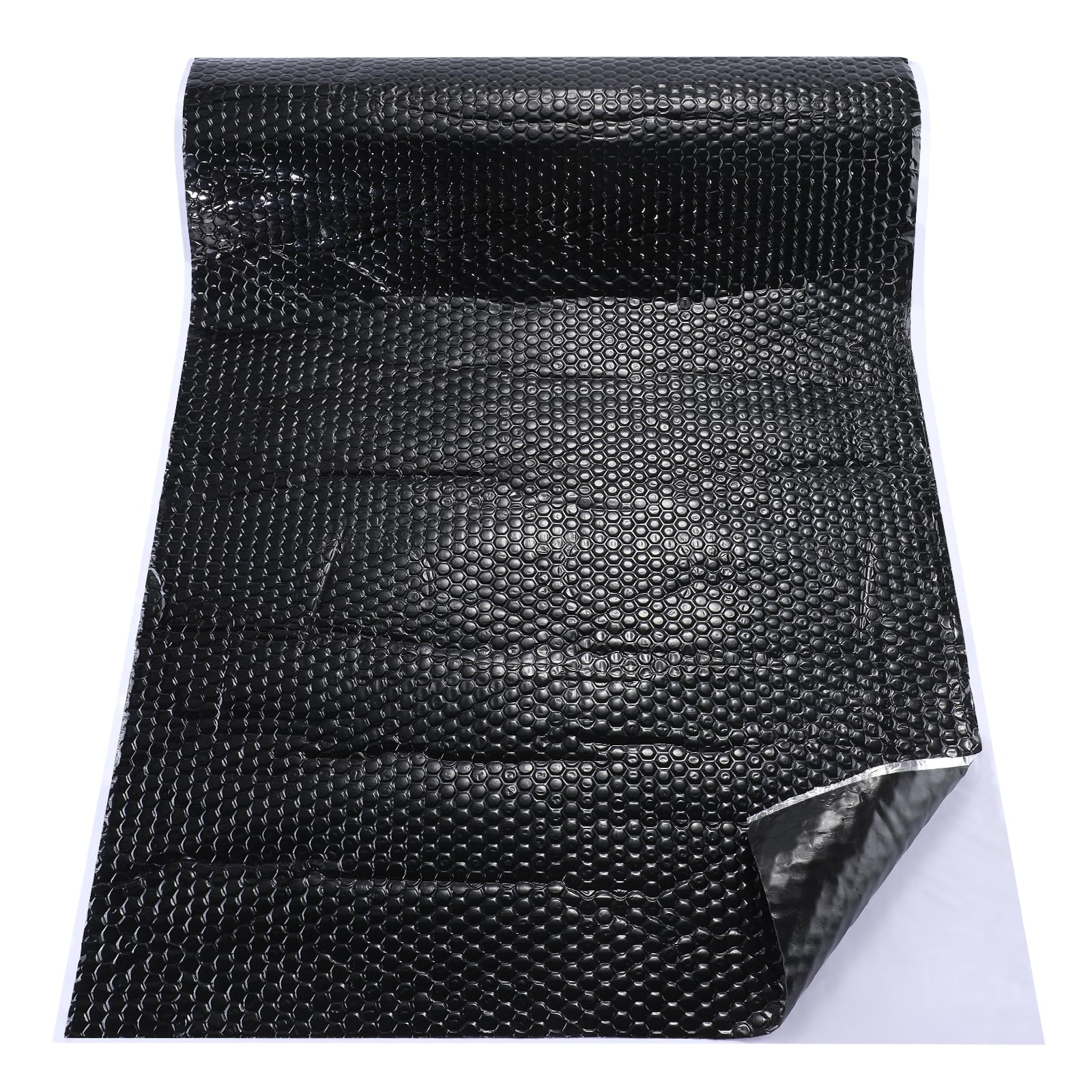 2 mm Stärke 2qm Alubutyl BLACK Anti Dröhn Dämmmatte selbstklebend Auto Dämmung - KFZ Lärmschutz, Schalldämmung und Schallschutz - 50 cm x 4 m