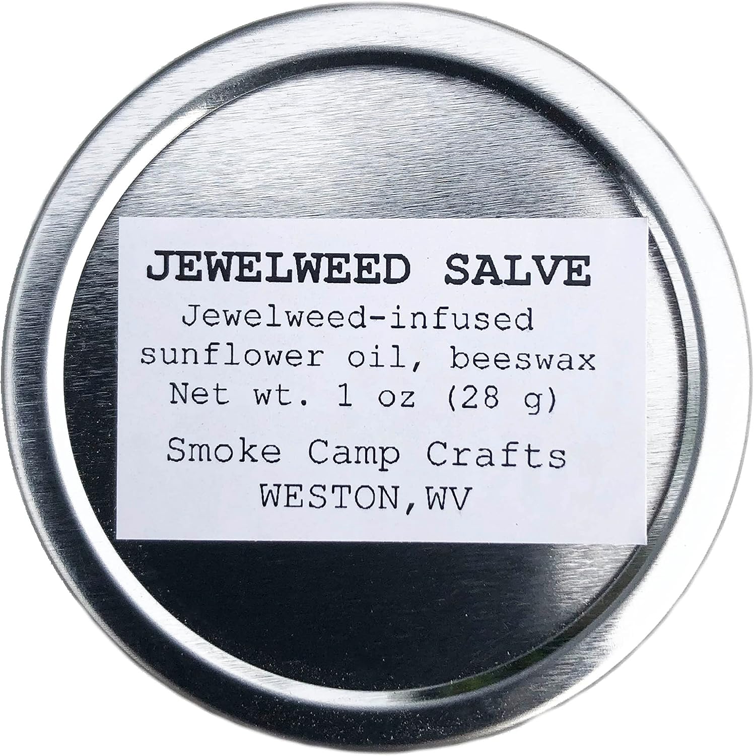 Smoke Camp Crafts - Jewelweed Salve - 1 oz - Poison Ivy Relief Salve - Hunters - Hikers - Outdoorsman Salve