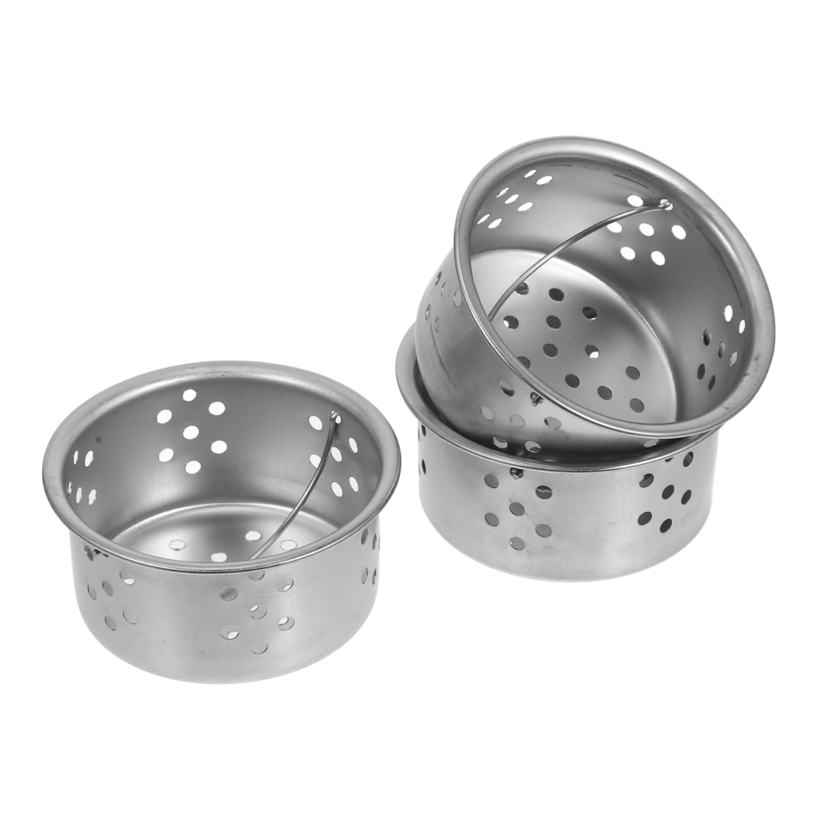 Colador para fregadero de cocina OSALADI en acero inoxidable miniatura 7