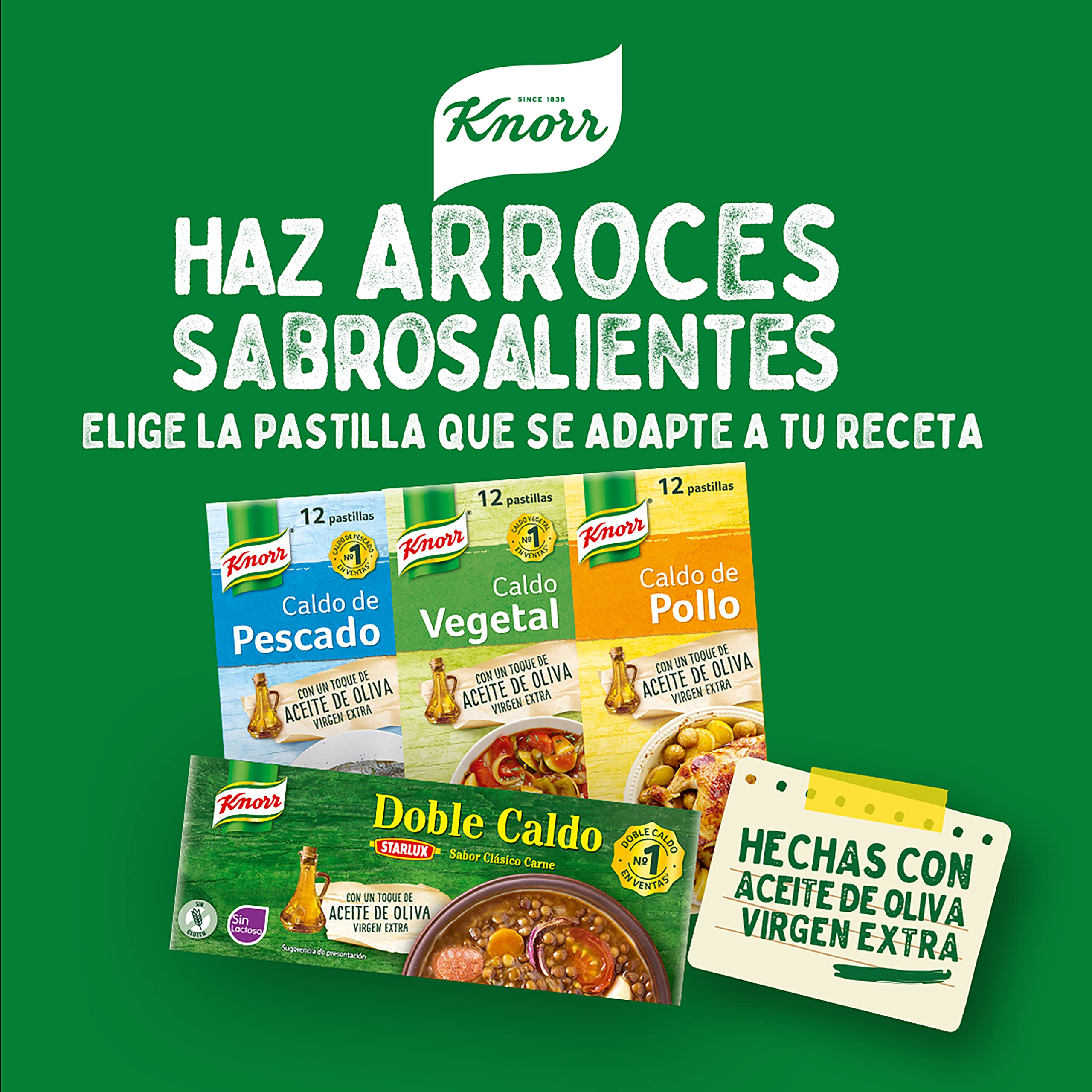 Knorr Caldo Pescado 12 pastillas