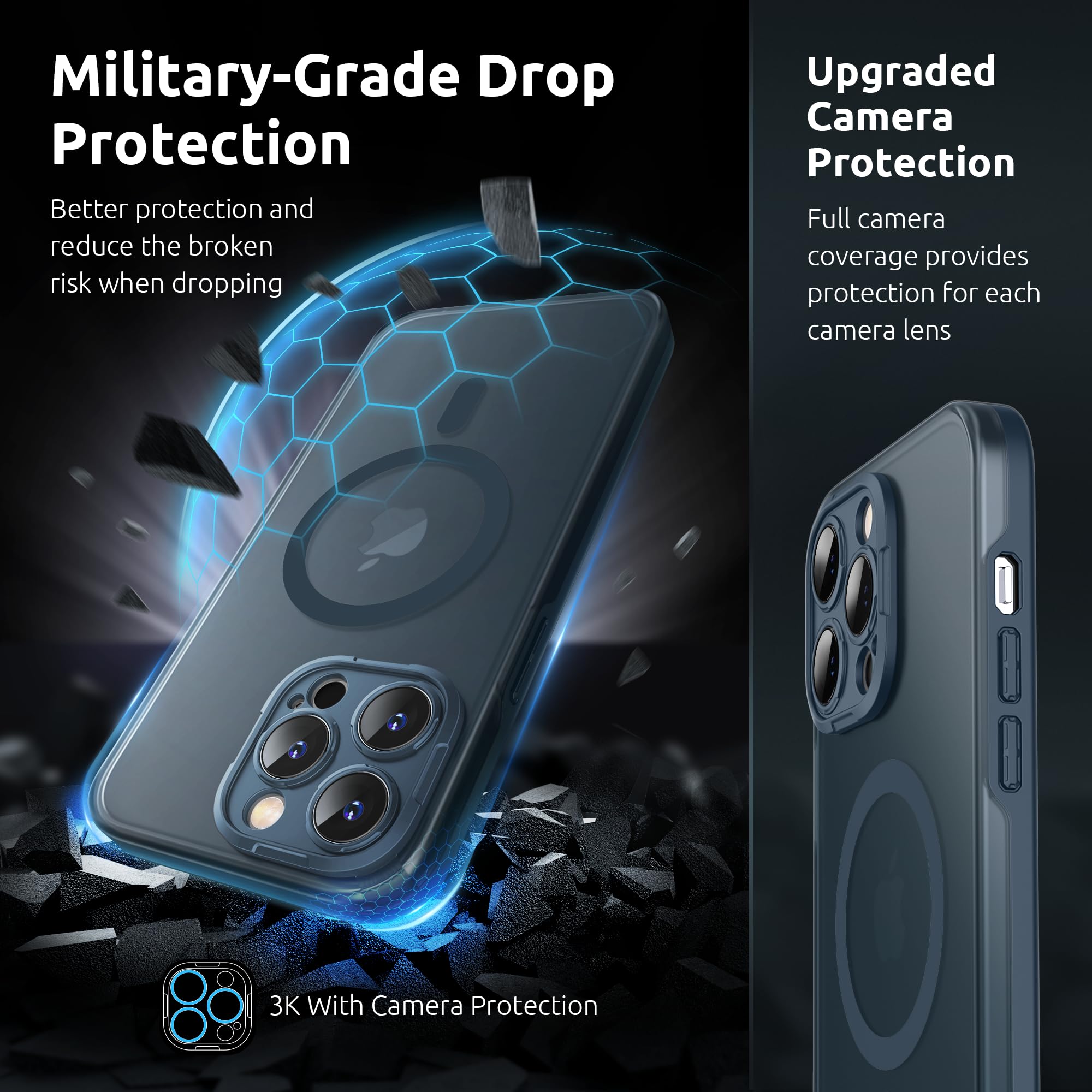 SURPHY Funda Para IPhone 14 Pro MAX Case Piel (6.7 Pulgadas 2022