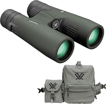 Vortex Razor UHD 8x42 Binoculars & GlassPak Pro Harness | UHD Optics, XR Plus Lens Coatings, Locking Diopter, Magnesium Chassis, Tripod Adaptable - Unlimited, Unconditional