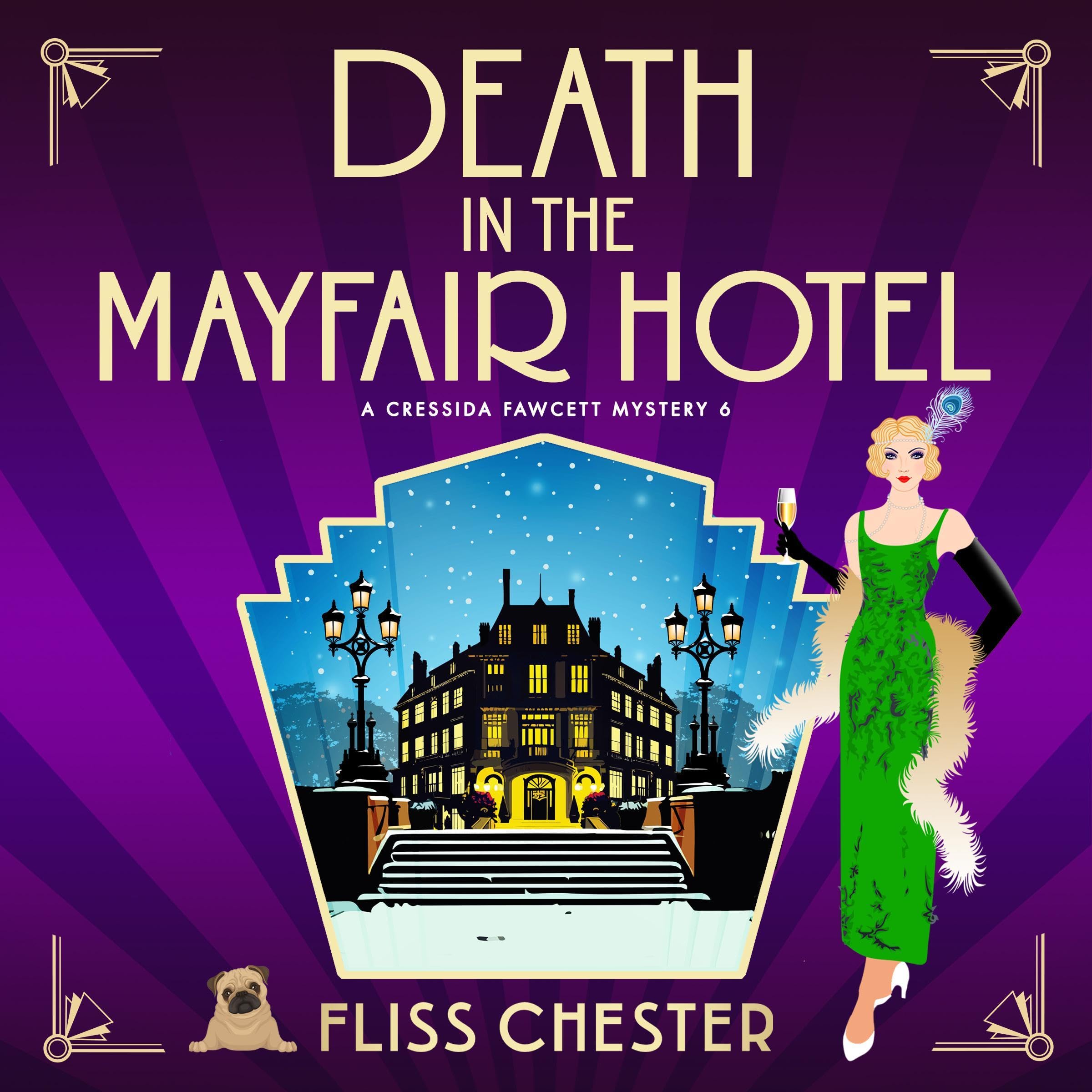 Cover art for Death in the Mayfair Hotel