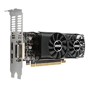 MSI Low Profile Compatible Graphics Cards GeForce GTX 1050
