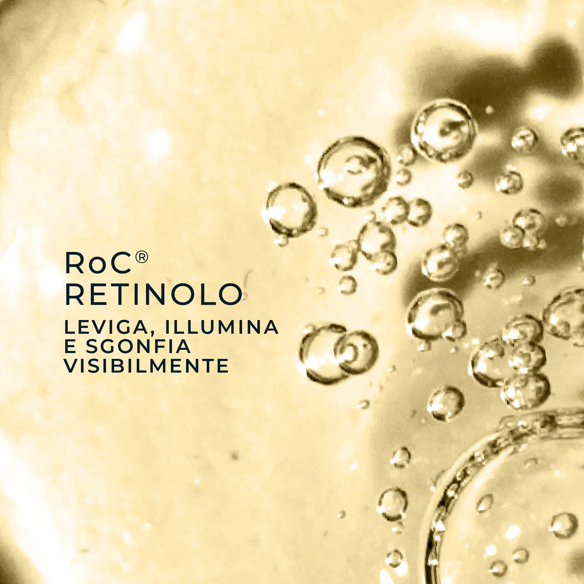 RoC - Retinol Correxion Line Smoothing Crema Contorno Occhi - Riduce Visibilmente Gonfiori e Occhiaie - Antirughe e Antietà - 15 ml