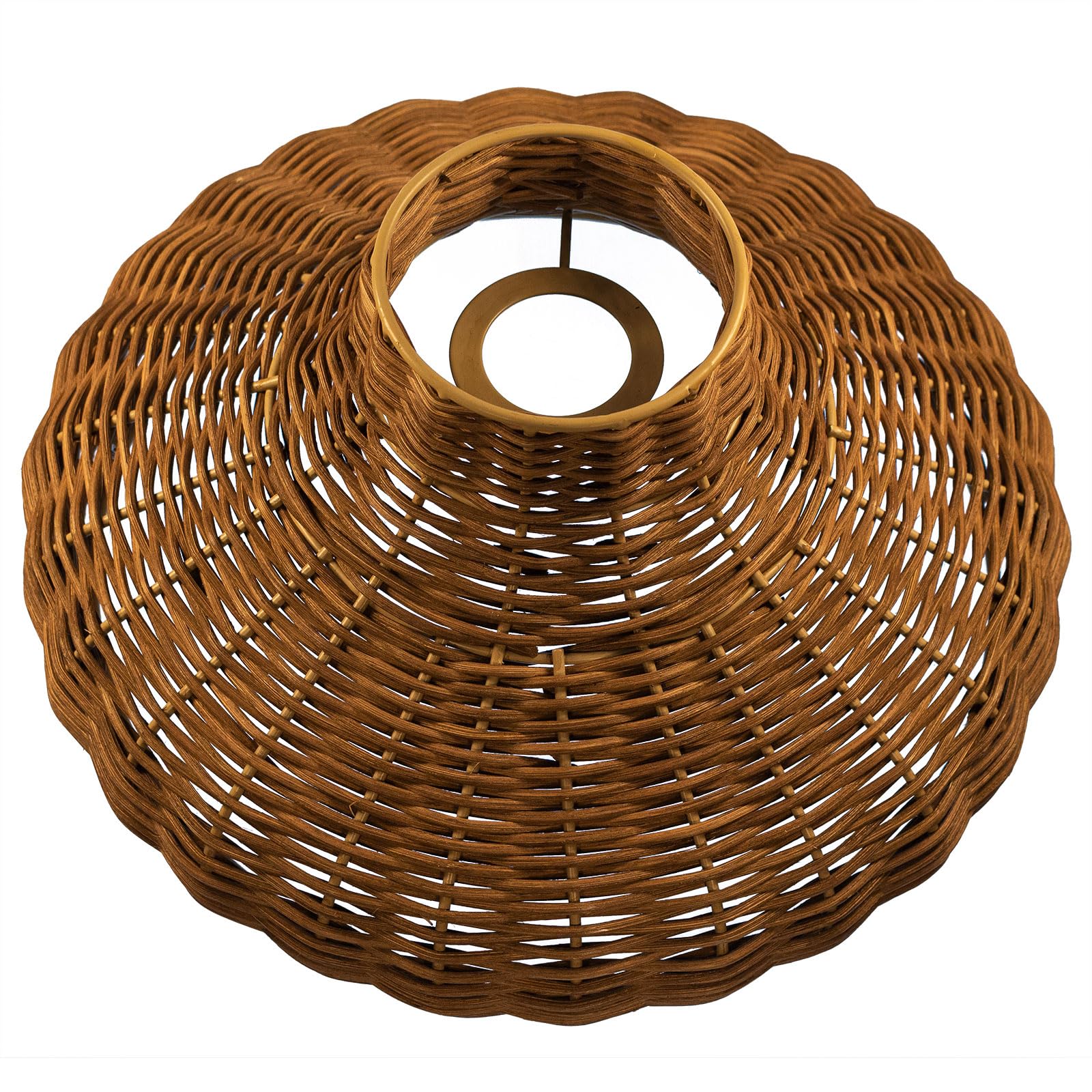 Outanaya Vintage Bamboo Lampshade Pendant Lamp Shade Decor European