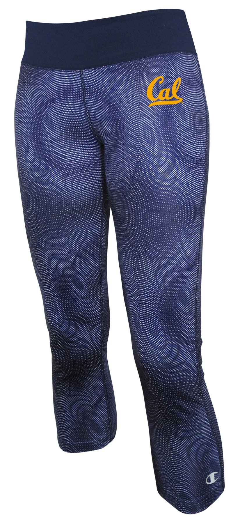 Champion NCAA California Golden Bears Women's Cool Down Fashion Capri, Small, Sports Navy