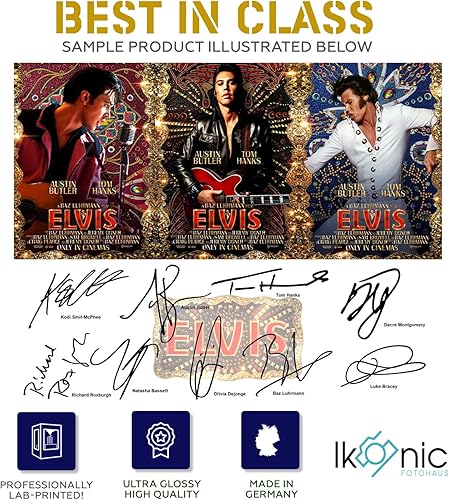 Ikonic Fotohaus George Kittle Epic Rush - Impresión de autógrafos con foto firmada, arte de pared para decoración del hogar disponible en Yaxa Guatemala