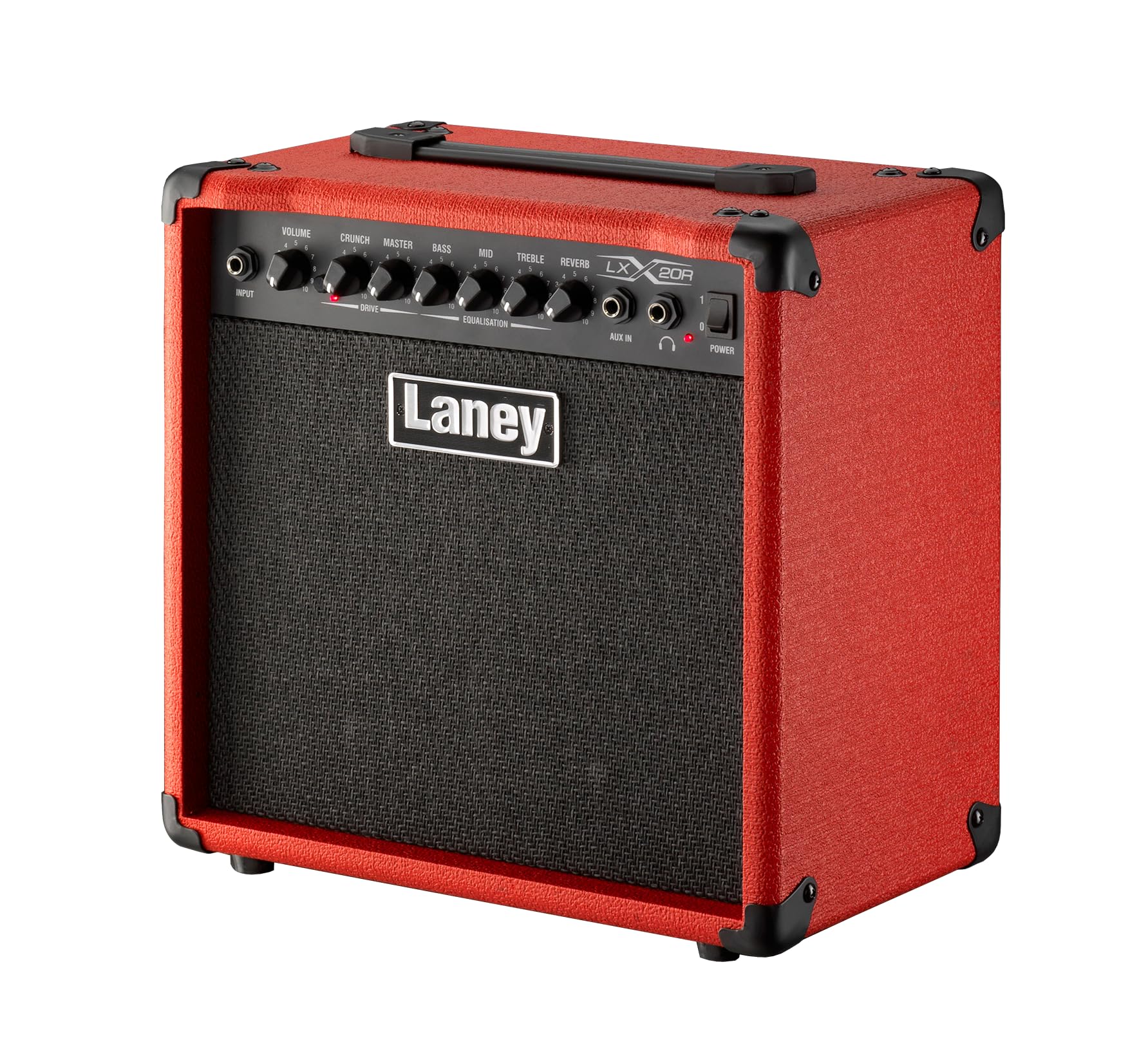 Laney LX20R LX Series - Guitar Combo Amp - 20 Watt - Red
