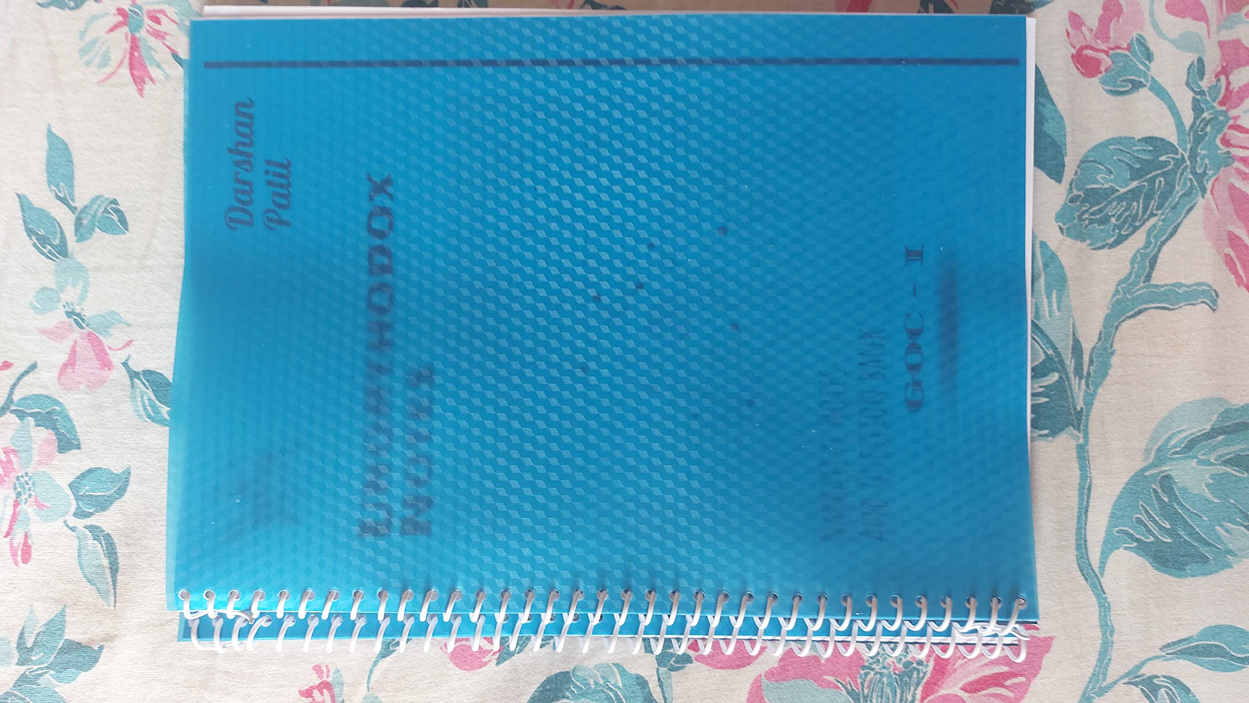 Unorthodox Notes GOC-I