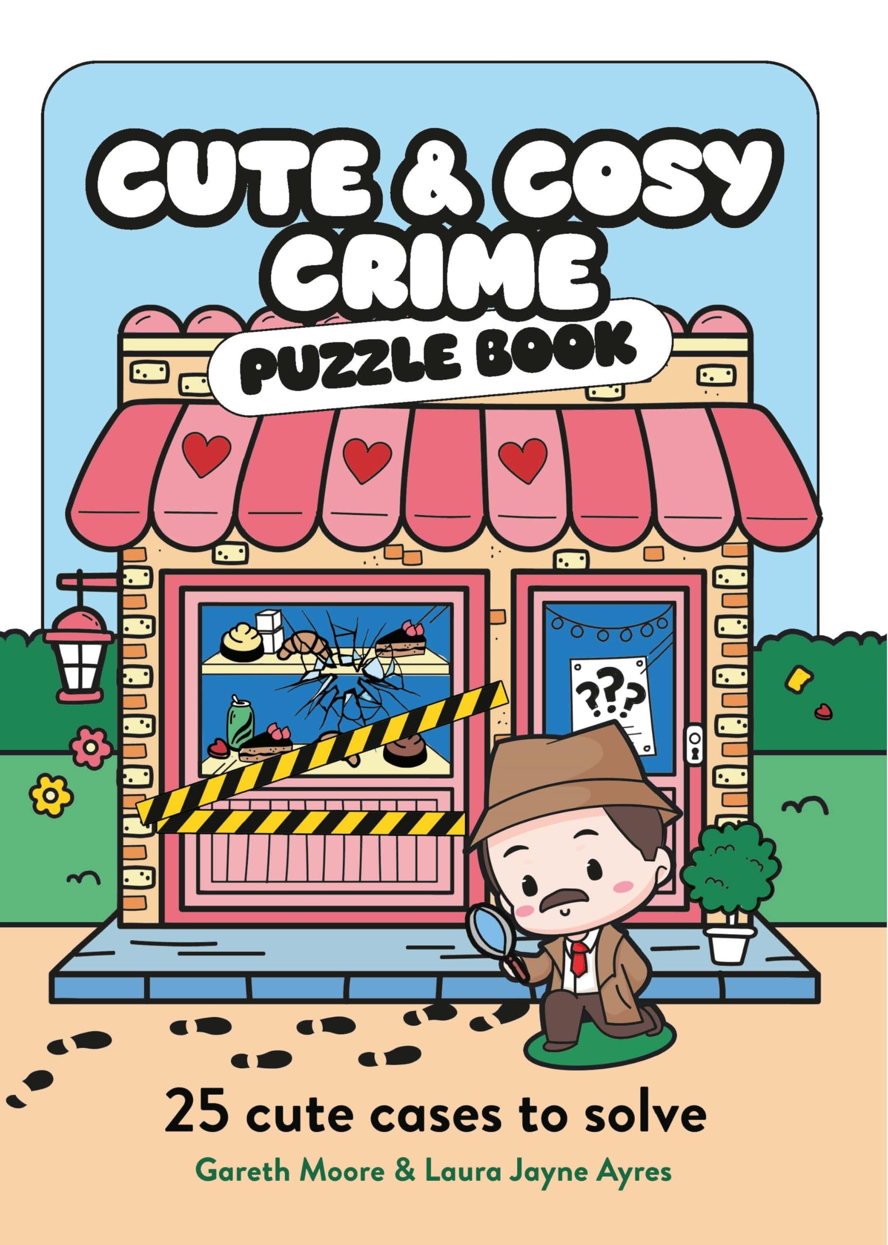 Cute and Cosy Crime Puzzle Book by Gareth Moore PAPERBACK 9781789298697