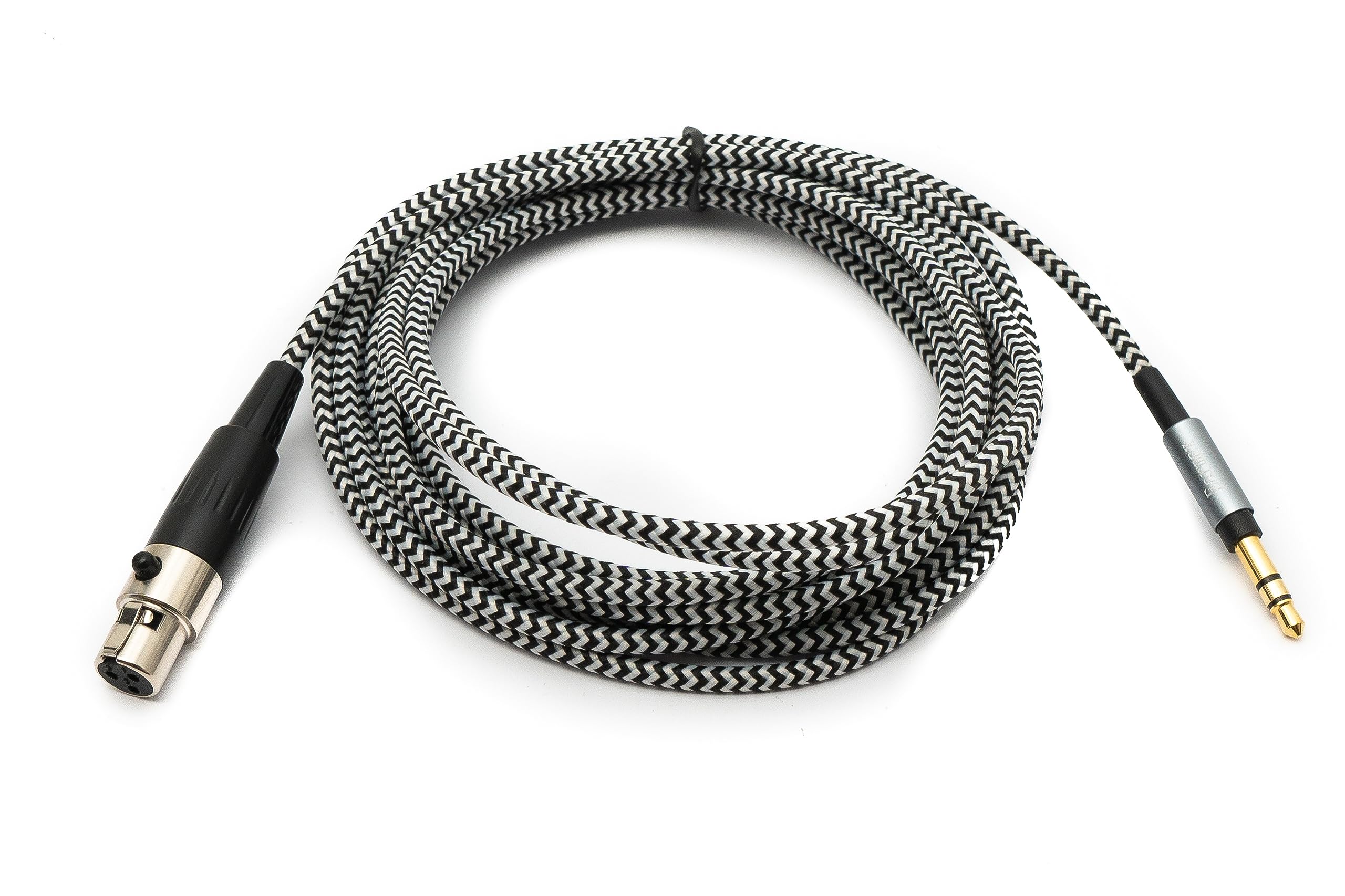 Cable de audio de 3m 3.5mm a conector mini XLR adaptador trenzado para sonido analógico 5