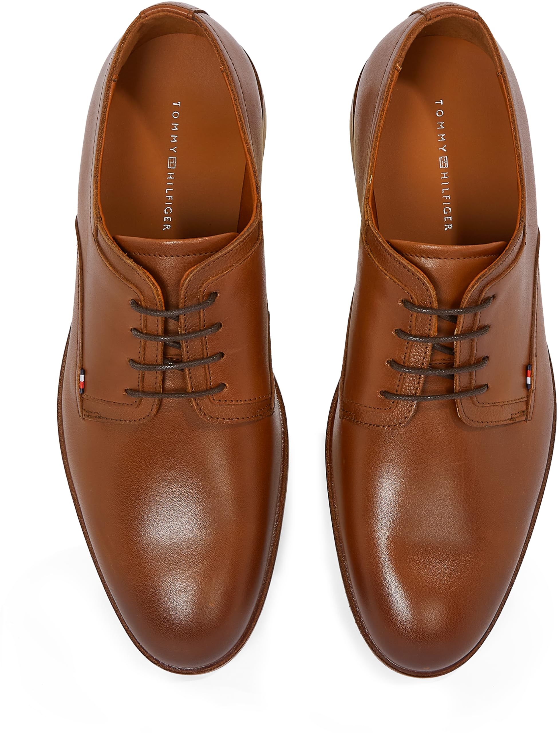 Tommy Hilfiger Calzado Derby Hombre Thunit Leather con Puntera Redonda
