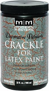 qt Modern Masters DP601 Black Decorative Painter’s Water-Based Crackle