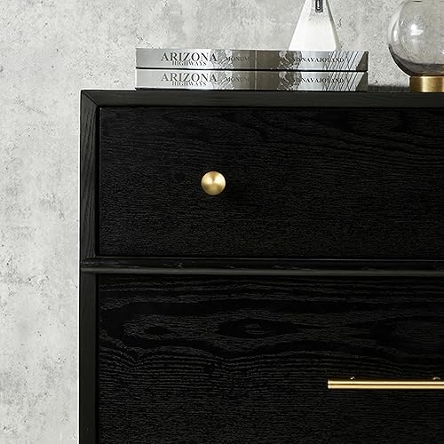 Miniatura 6 de QOGRISUN Paquete de 15 pomos de gabinete de latón macizo, 1.1 pulgadas de diámetro, accesorios de cocina modernos, pomos dorados de bola redonda