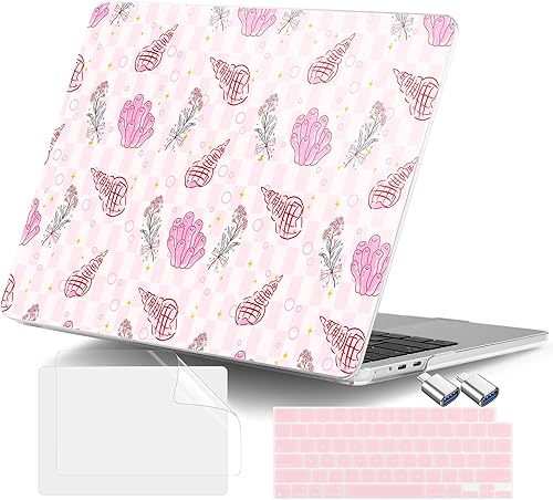 Miniatura 14 de DONGKE Funda para MacBook Air de 13.6 pulgadas 2025 2024-2022 A3240 A3113 A2681 M4 M3 M2 Chip Touch ID, carcasa rígida de plástico y cubierta de