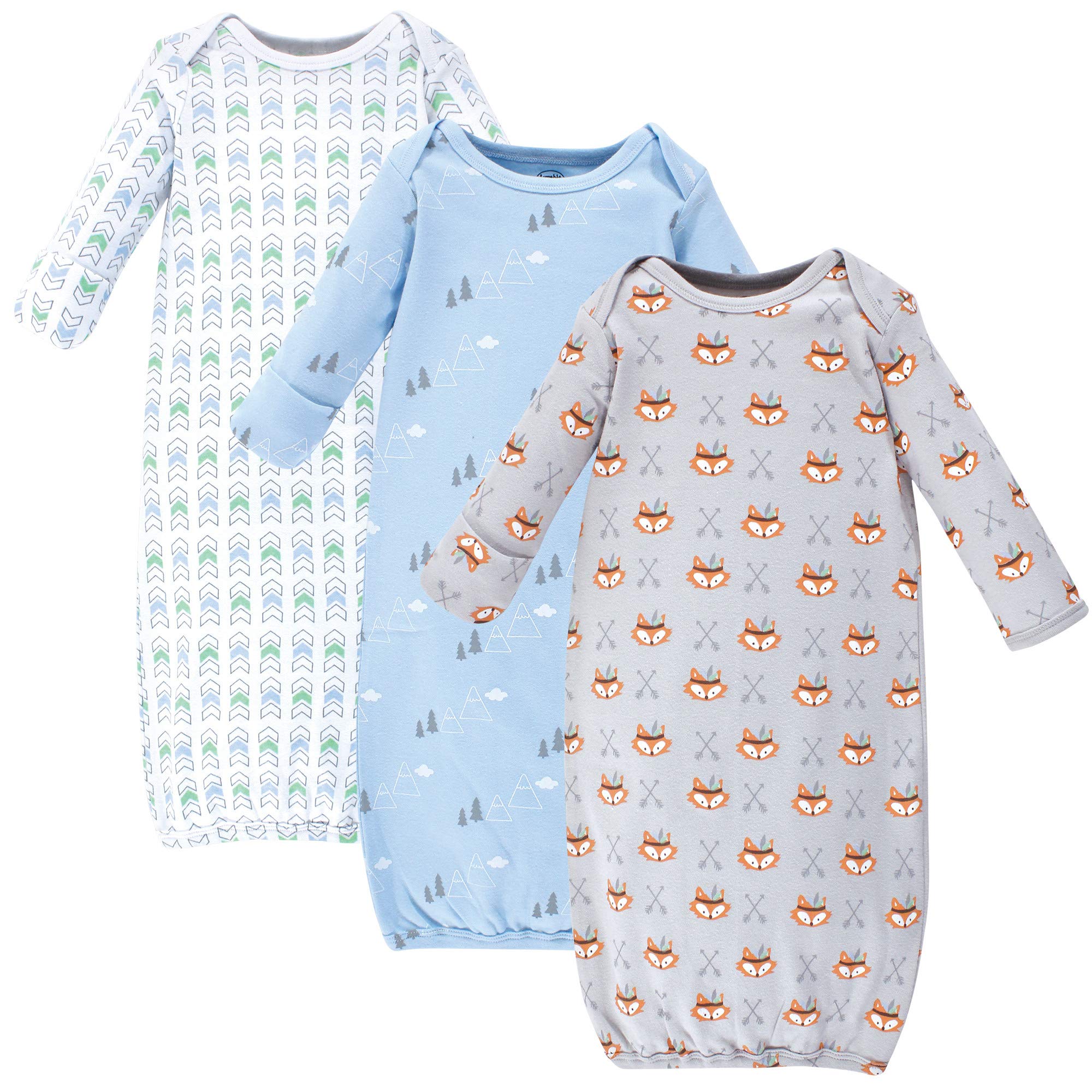 Luvable Friends Baby Cotton Gowns