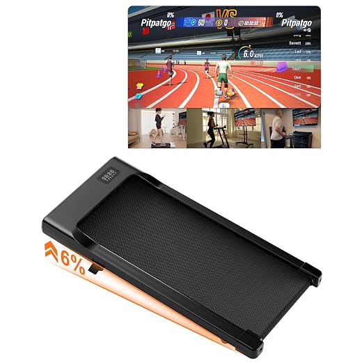 Superun Foldable Under-Desk Incline Treadmill