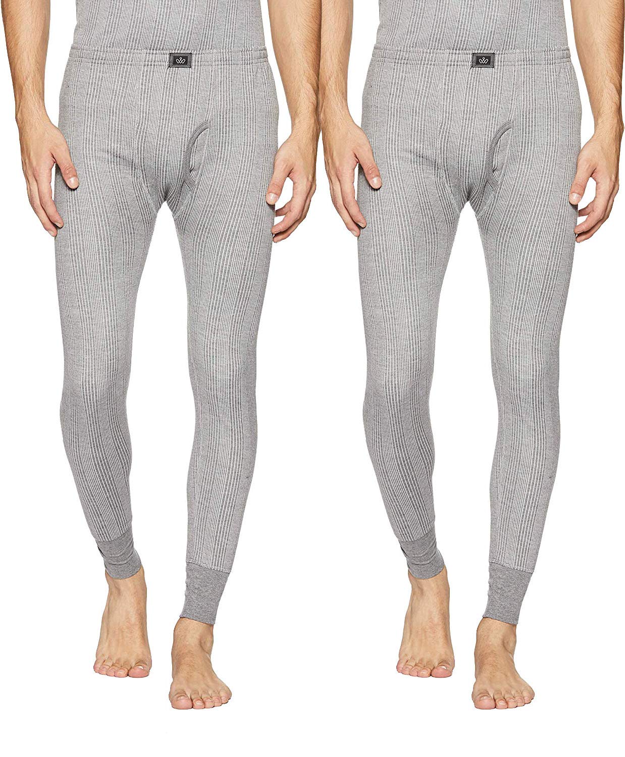 Dixcy Scott Grey Melange Men's Premium Lower/Trouser Thermal Pack of  (#DS-Trouser-75cm)