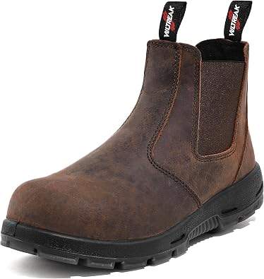 S3 Safety Boots Mens Waterproof Work Shoes S3 Non-Slip Safety Boots Safety Shoes