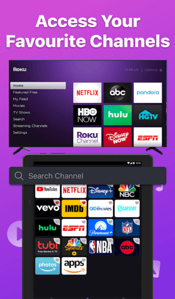 Universal Remote Control for RokuTV & Cast for RokuTV App - App on ...