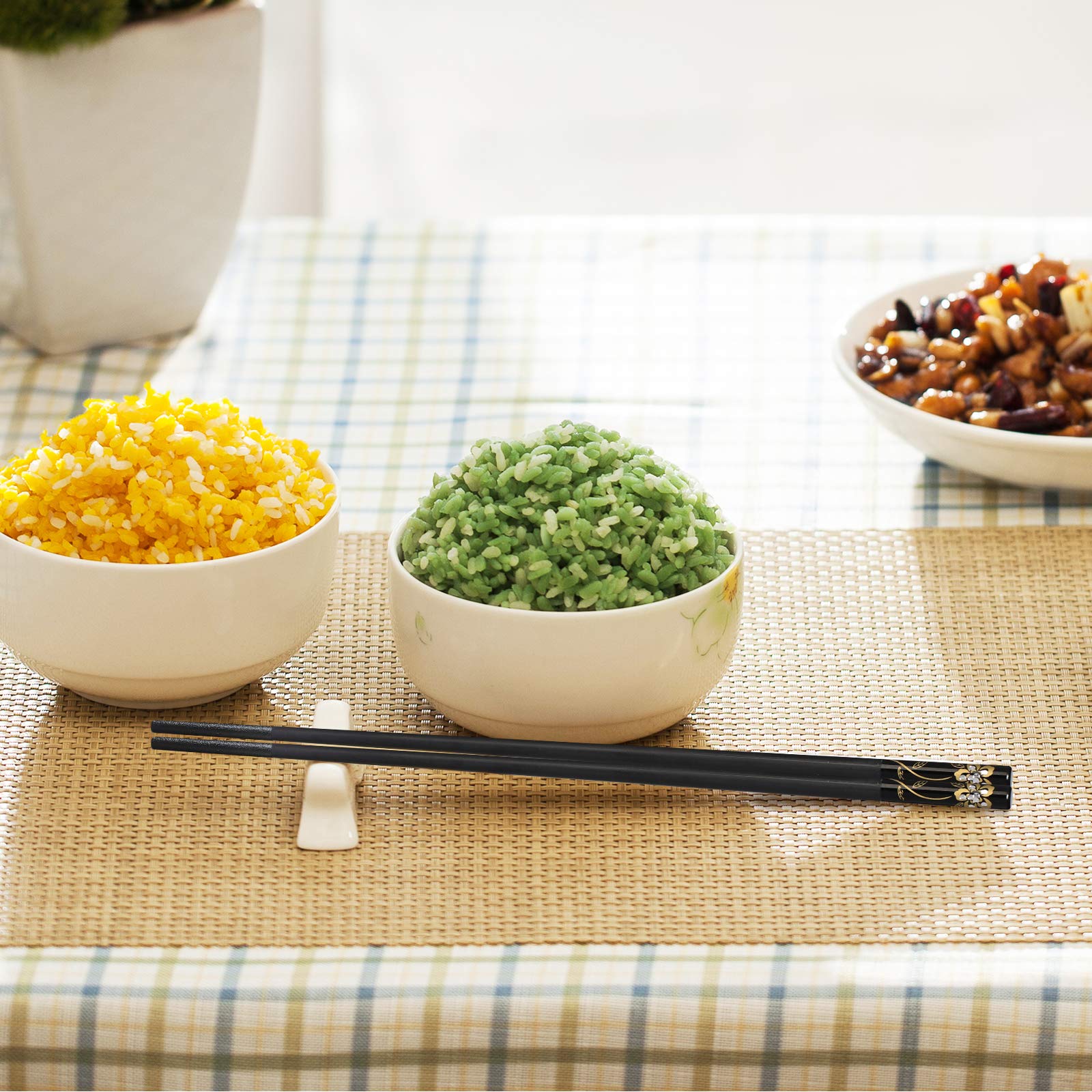 お箸　グラス Amazon | GADIEDIE 再利用可能なグラスファイバー製箸10組