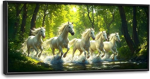 Miniatura 110 de Arte abstracto de pared grande enmarcado para decoración de pared para sala de estar, imágenes abstractas de gran tamaño, pintura moderna extra