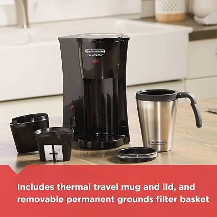 \u0026 Decker DCM18S Brew n' Go Coffeemaker 