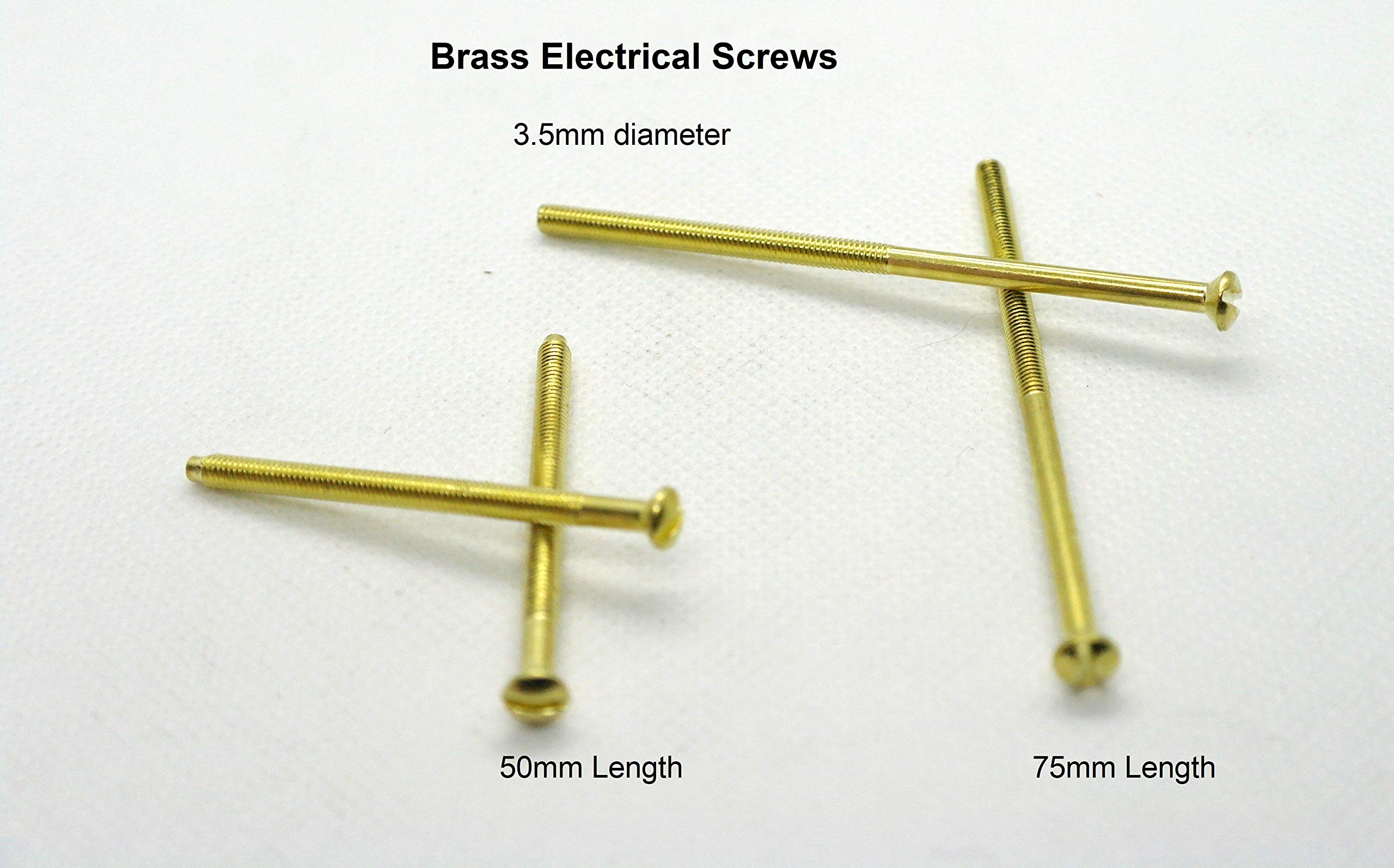 Viti A Croce Testa Svasata 3,5x50 Mm - Confezione Da 10 Pezzi Per Scatole Da Muro - Foto 8