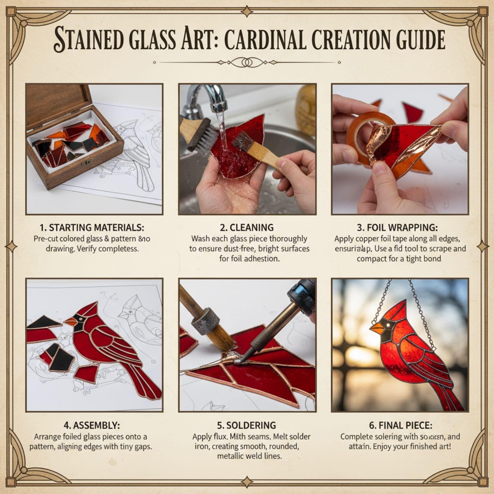 Amazon.com: LemonRoad Unfinished Pre Cut Stained Glass for Adult