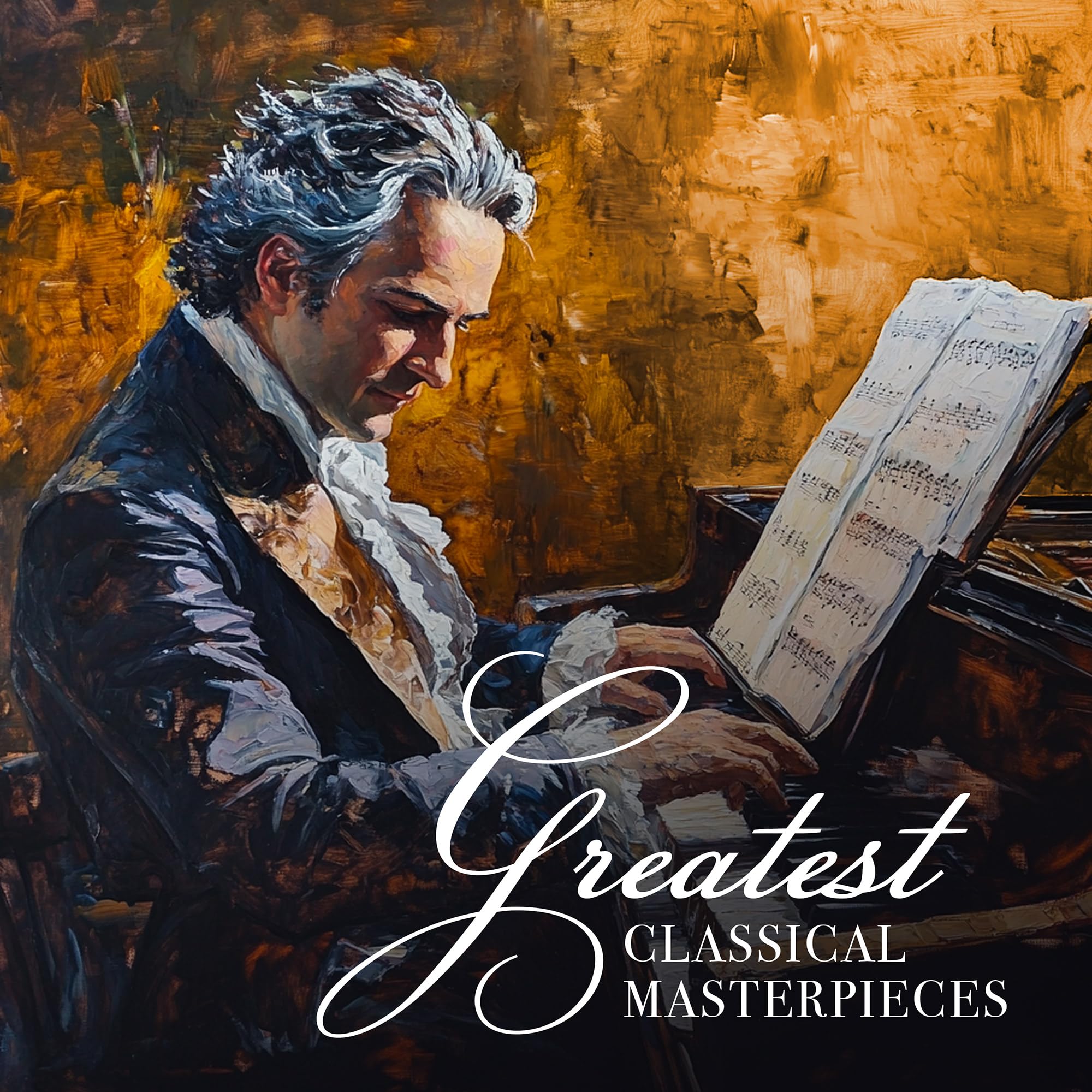 Las mejores obras maestras clásicas Beethoven / Mozart / Bach / Tchaikovsky / Chopin / Vivaldi / Debussy / Brahms / Liszt