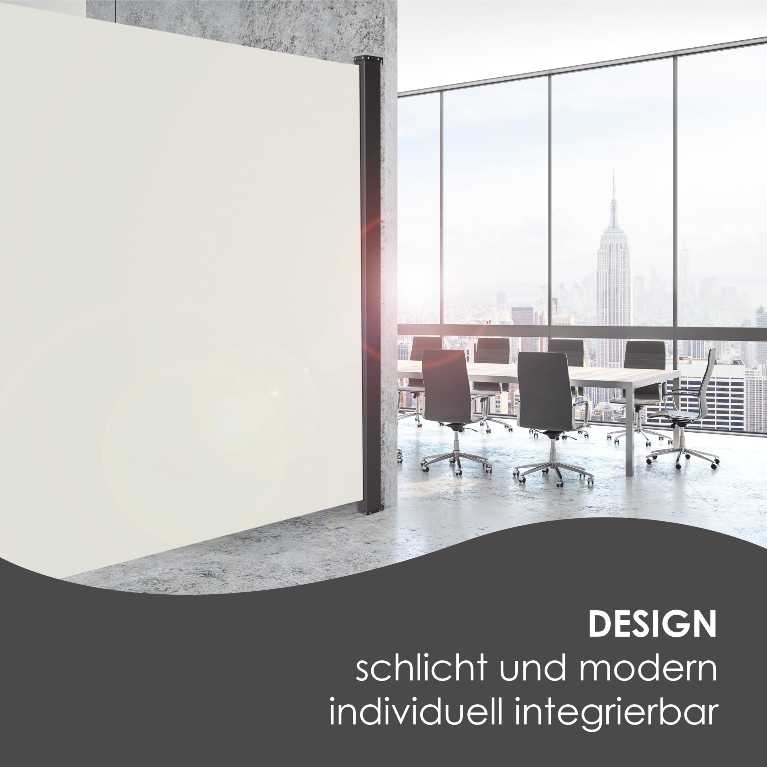 Casaria Zijluifel Nosara 160x300cm Uitschuifbare Ondoorzichtig Tuinscherm Windscherm Balkon Terras Tuin Privacy Antraciet Casaria Zijluifel Nosara 160x300cm Uitschuifbare Ondoorzichtig Tuinscherm Windscherm Balkon Terras Tuin Privacy Antraciet