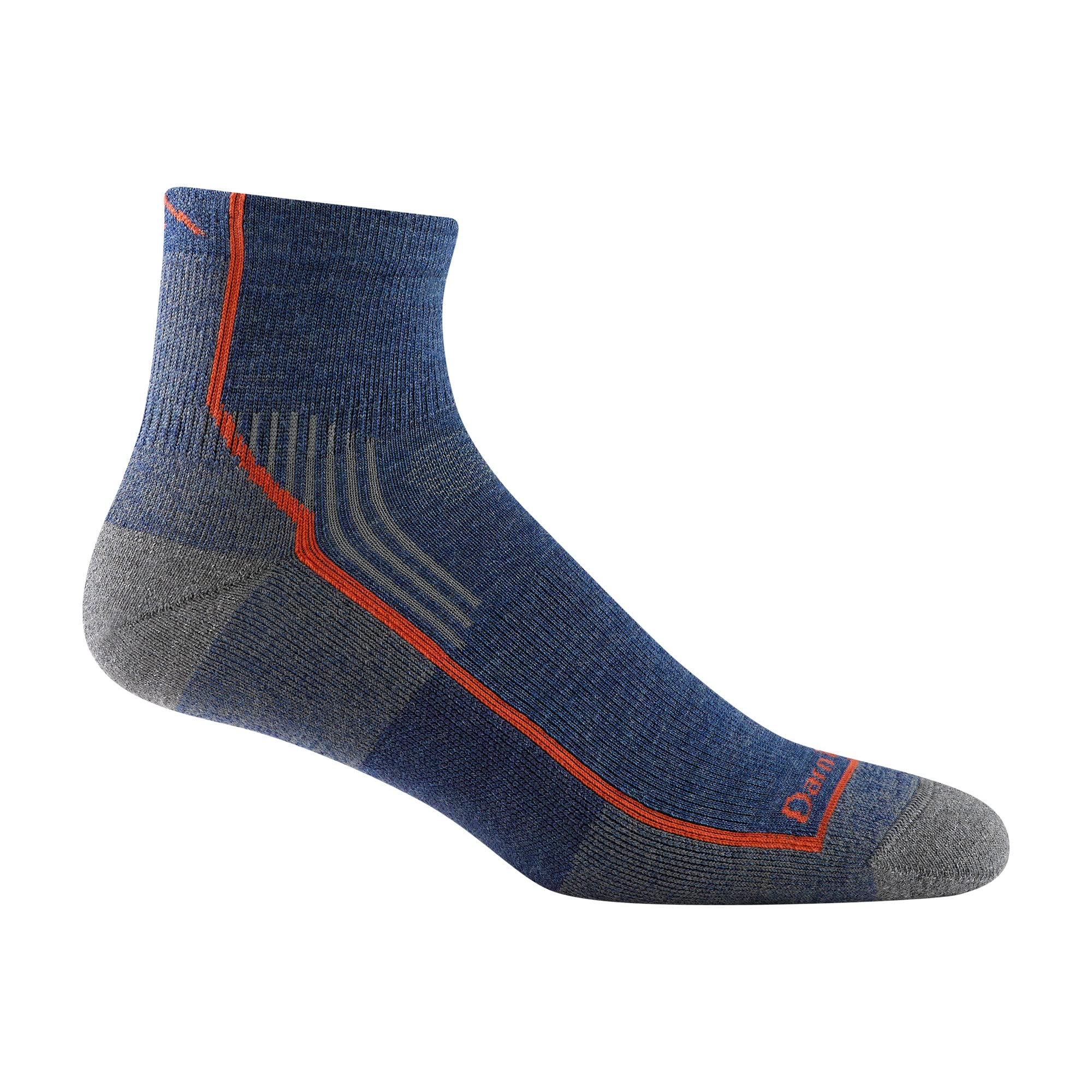 Darn Tough Men's #1959 Hiker 1/4 Sock Cushion Merino Wool Socks